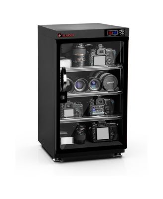 Electronic Dry Cabinet 90L Thermoelectric Desiccation Technology Combination Lock Storage Cabinet for Photography Gear