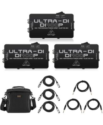 ULTRA-DI DI400P 3-Pack Bundle Direct Injection Box Kit