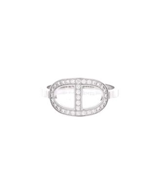 Pre-Owned HERMES Chaine d'Ancre Contour Ring