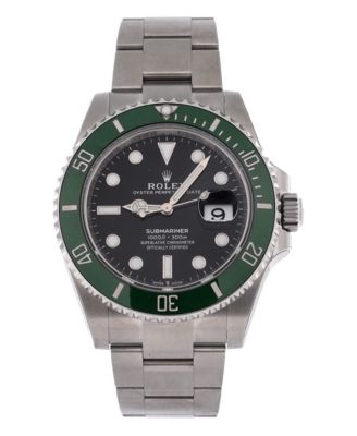 Oyster Perpetual Submariner Starbucks Date Automatic Watch in Stainless Steel and Cerachrom 41mm