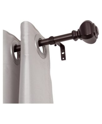 D1 Decorative 3/4-Inch Adjustable Curtain Rod, Single Set