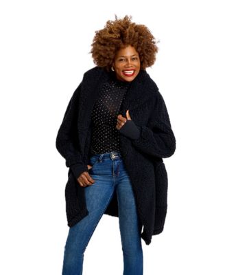 Women's Classic Sherpa Hooded Jacket