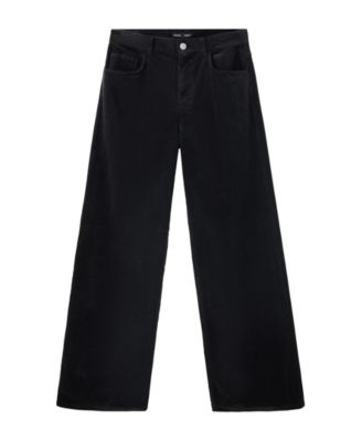 Women's Wide Leg Corduroy Jeans
