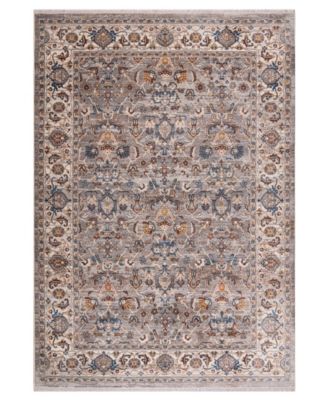 Arcadia ARC-2 Gray/Ivory 7'1" x 10' Area Rug