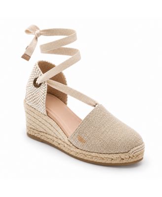 Escala Archive Premium Fabrics Espadrille Wedges