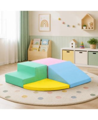 4-Piece Soft Foam Waterproof Toddler Climbing Set