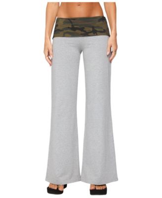 Women's Duty Wide-Leg Foldover Pants