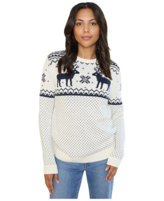 Women's Christmas Fair Isle Reindeer Sweater