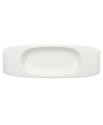 Villeroy & Boch - "Urban Nature" Dessert/ Starter Boat, 11 3/4" x 4 1/4"
