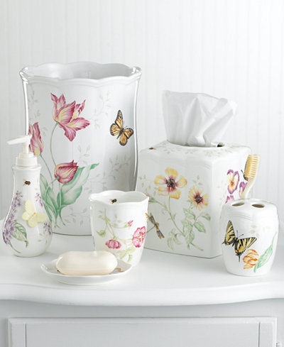 Lenox Quot Butterfly Meadow Quot Bath Accessories Bathroom