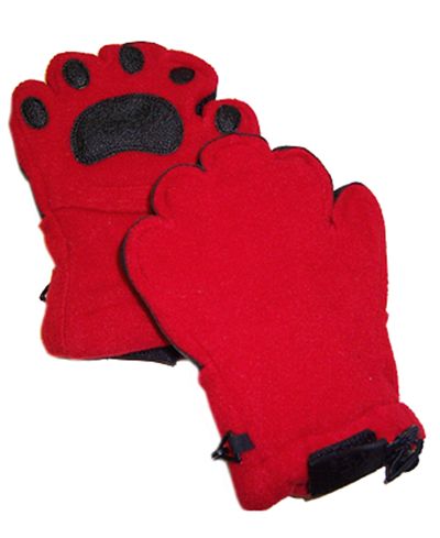BearHands Kids Gloves, Boys or Girls Fleece Convertible Mittens