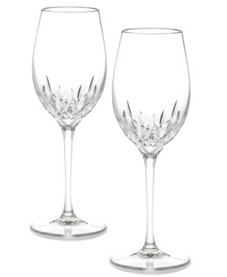 Waterford Stemware Lismore Essence Sets Of 2 Collection In Clear