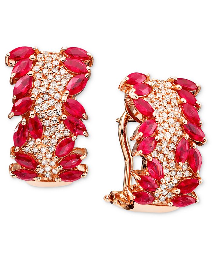 Effy cheap ruby earrings