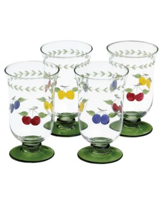 Villeroy & Boch - Drinkware, Set of 4 French Garden Cheer Iced Tea Glasses