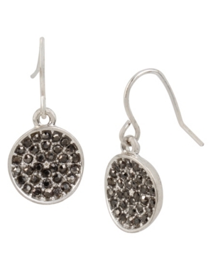 Kenneth Cole New York Pave Circle Drop Earring