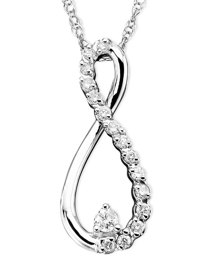 Macys hotsell infinity necklace