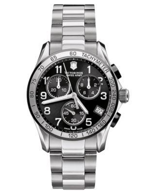 Swiss Army - Watch, Men's Chronograph Stainless Steel Bracelet 241403