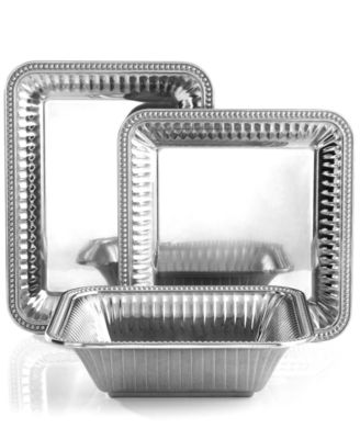 Wilton Armetale Flutes and Pearls Serveware Collection