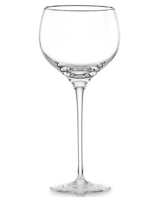 Lenox - Wine Glass, Solitaire Platinum Signature