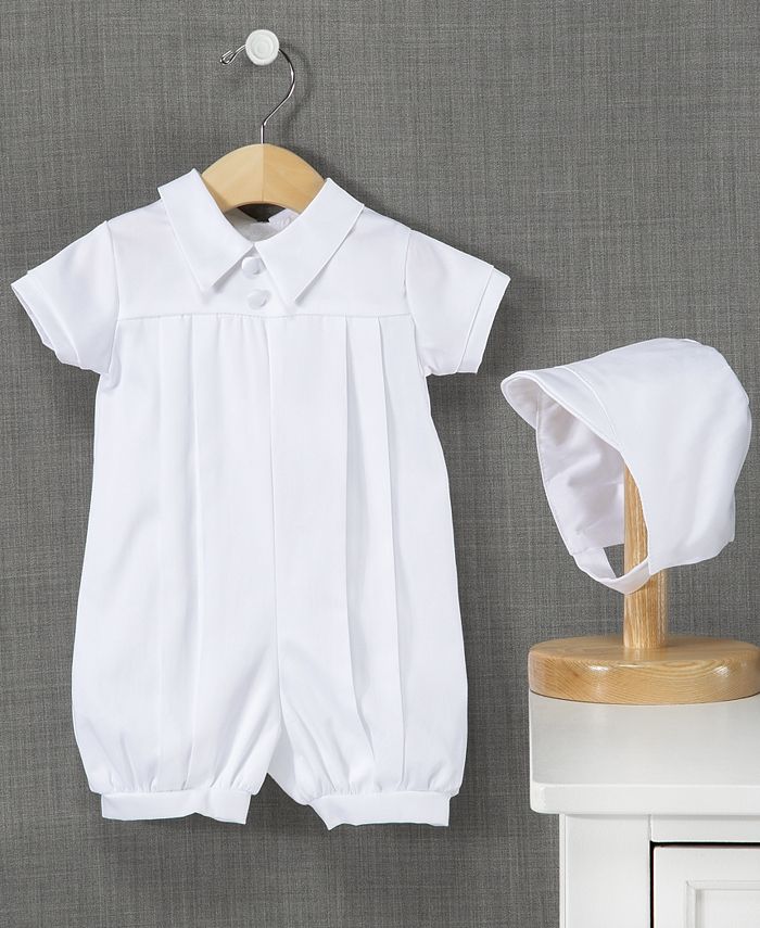 Lauren Madison Baby Boys Christening Romper & Reviews - Sets & Outfits -  Kids - Macy's