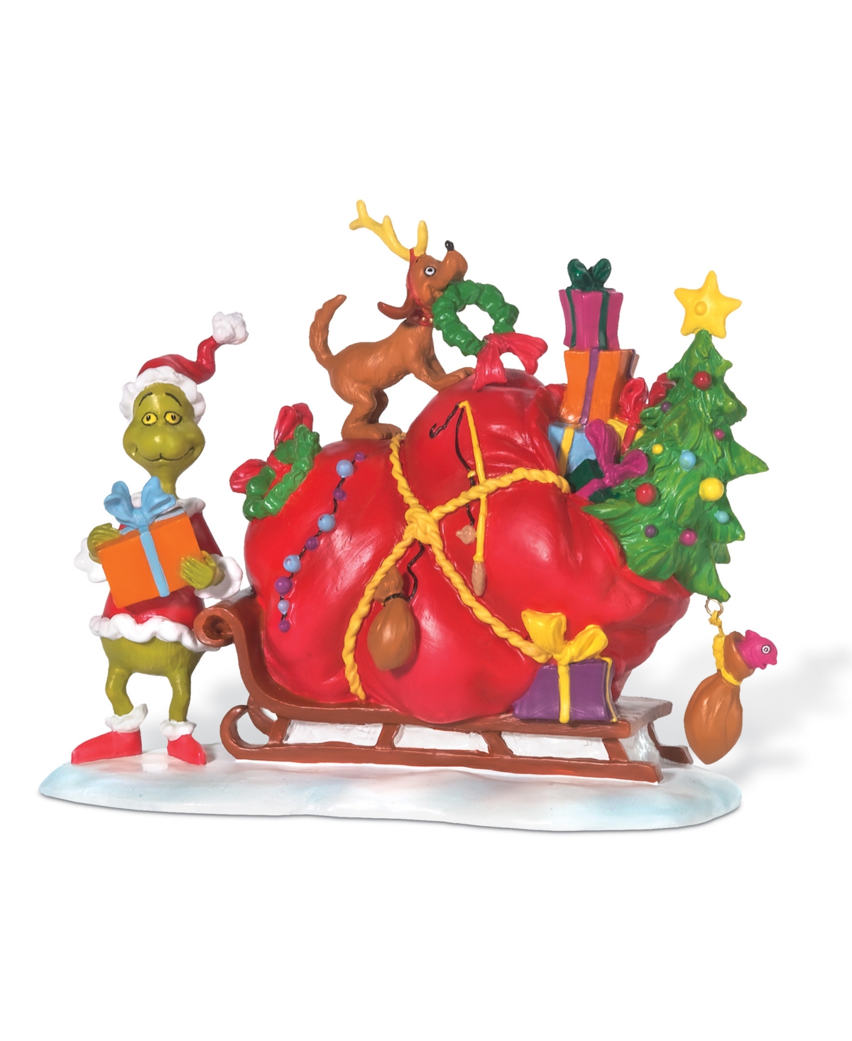 Department 56 Grinch Village Heart Grew Three Sizes That Day Collectible Figurine