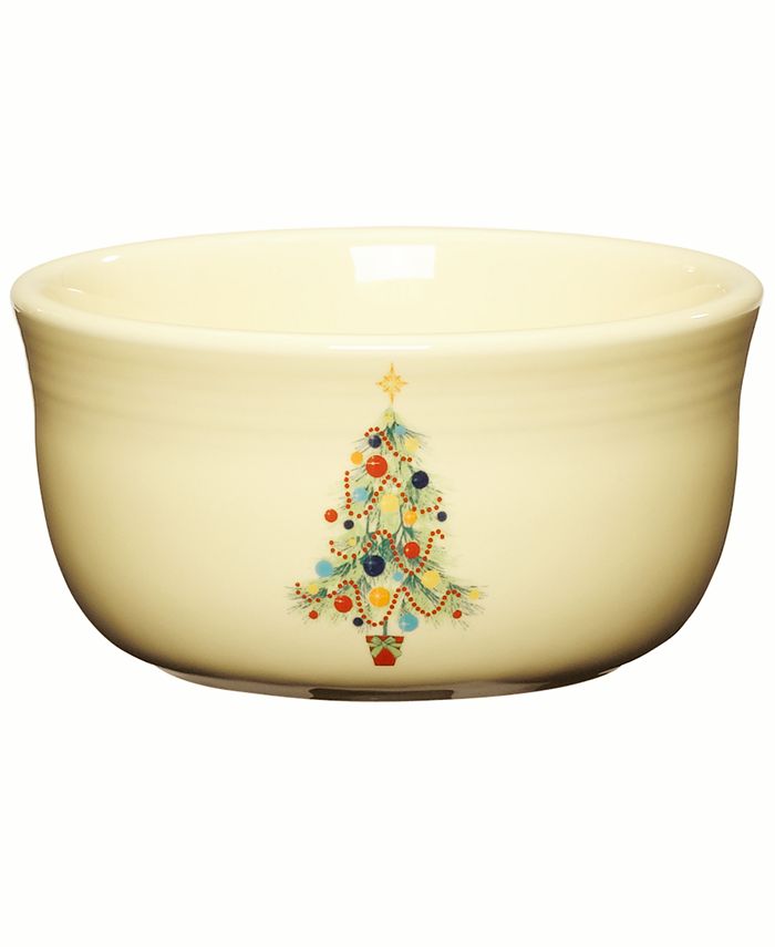 Fiesta Christmas Tree 23 oz. Gusto Bowl Macy s