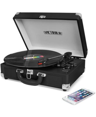 Solid Suitcase Bluetooth Record Player