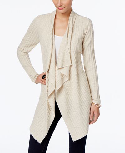 INC International Concepts Draped Cardigan, Only at Macy's