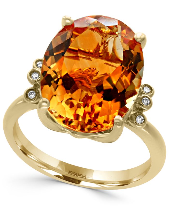 Effy citrine outlet ring