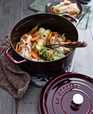 Staub - Enameled Cast Iron 4-Qt. Round Cocotte