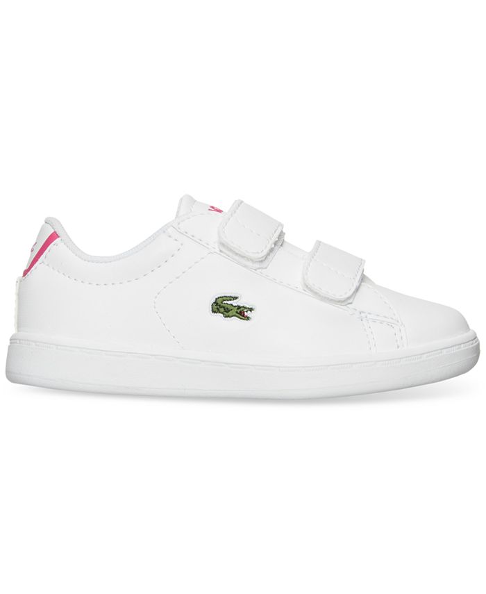 Lacoste Toddler Girls' Carnaby EVO Casual Sneakers from Finish Line