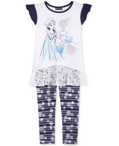 Disney's® Frozen 2-Pc. T-Shirt & Leggings Set, Toddler & Little Girls (2T-6X)