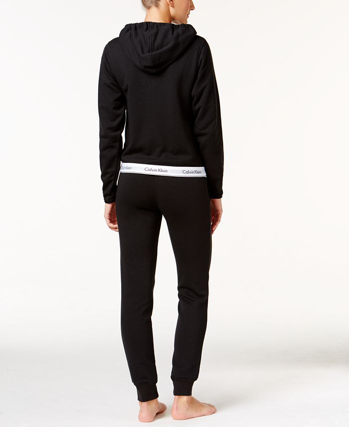 Calvin Klein QS5716-001 Women's Black Modern Cotton Leggings Size