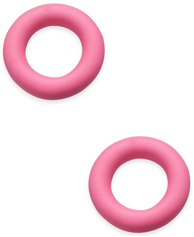 Marc by Marc Jacobs Pink Ring Stud Earrings