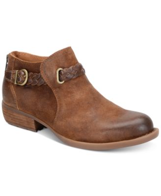 Born Sylvia Leather Booties Macy s