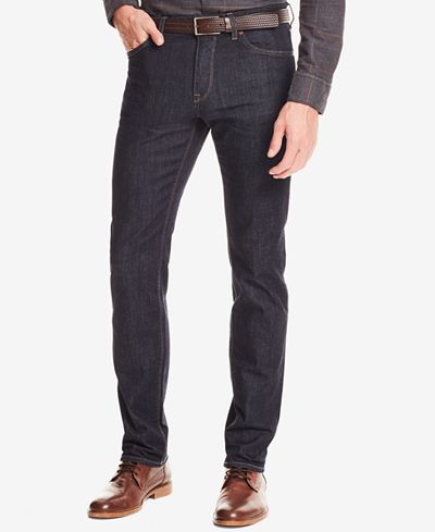 BOSS Men's Regular/Classic-Fit Dark Wash Jeans