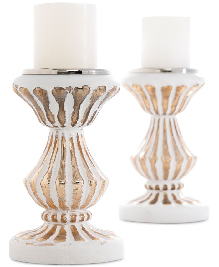 Shiraleah Carl Small Pillar Candle Holder Macy's