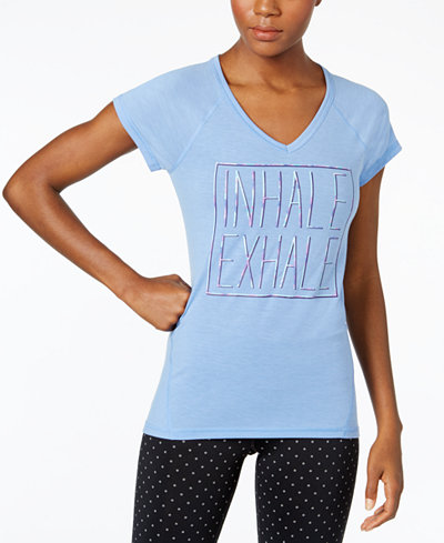 Ideology Inhale, Exhale Graphic T-Shirt, Only at Macy's