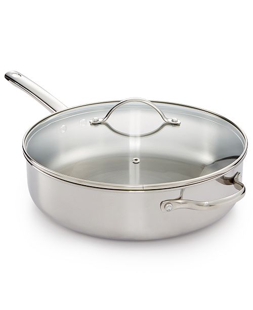 Tools of the Trade 6Qt. Sauté Pan with Lid, Created for Macy's