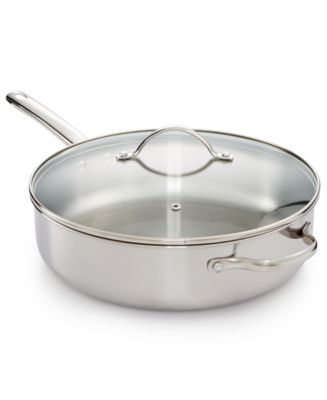 Tools of the Trade Basics Nonstick 5 Qt. Covered Chef's Pan, Created for  Macy's - Macy's