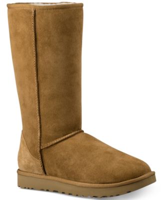 UGG® Women&#39;s Classic II Genuine Shearling Lined Tall Boot - Boots - Shoes - Macy&#39;s