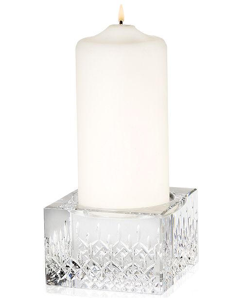 Waterford Gifts, Lismore Essence Candle Holder with Pillar Candle & Reviews Candle Holders