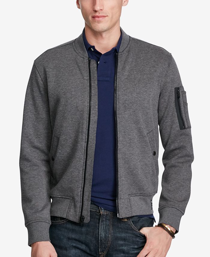 Polo Ralph Lauren Men's Double-Knit Bomber Jacket, Created for Macy's ...