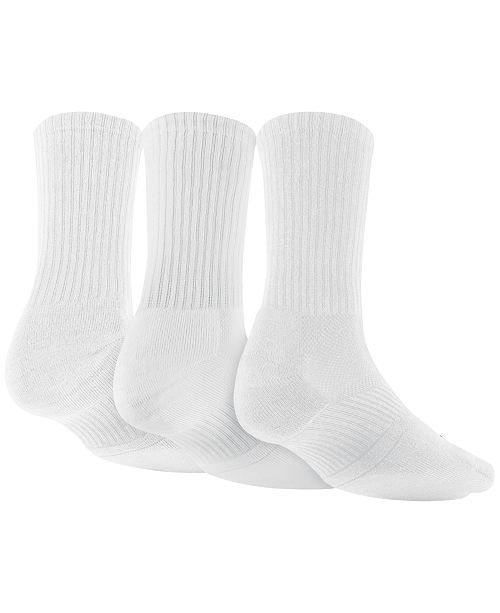 Nike Men's Socks, 3 Pair Pack Dri Fit Crew - Socks - Men - Macy's