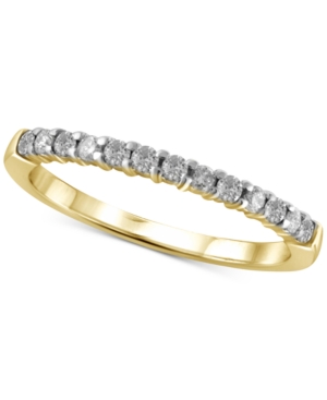 image of Diamond Band (1/4 ct. t.w.) in 10k Gold or White Gold