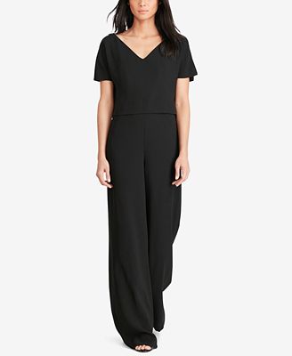 polo collar jumpsuit