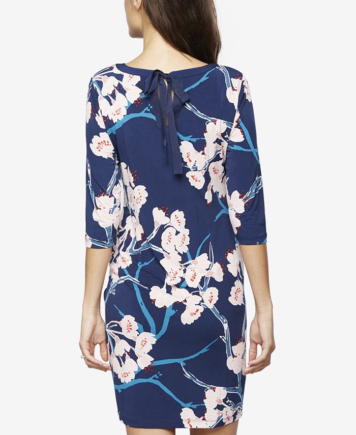 A Pea in the Pod Maternity Floral-Print Dress - Macy's