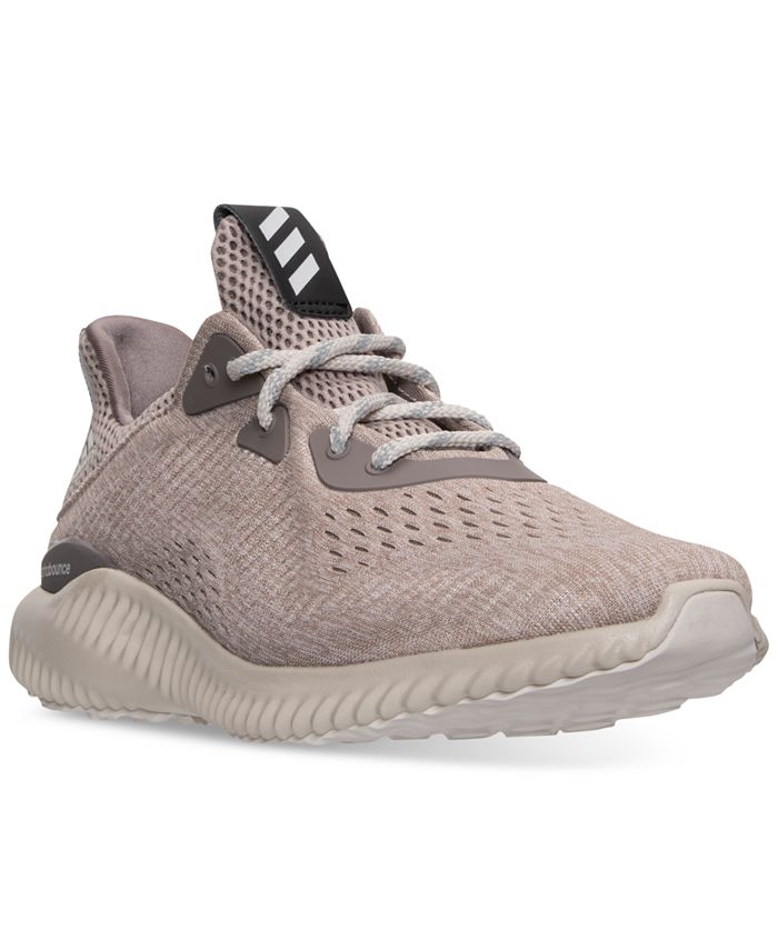 adidas Men's AlphaBounce EM Running Sneakers from Finish Line - Macy's