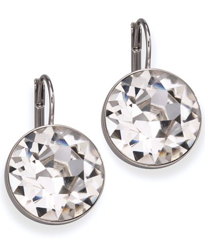 Swarovski Earrings, Bella Crystal Drops - Jewelry & Watches - Macy's