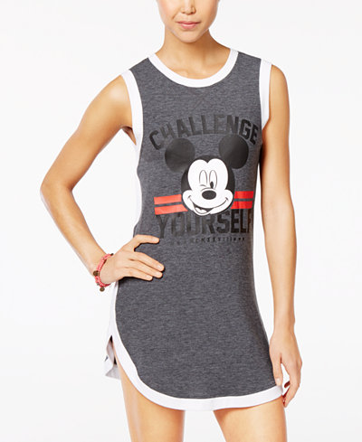 Hybrid Juniors' Disney Mickey Mouse Challenge Yourself Dress